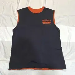 OLD NAVY ヴィンテージ　タンクトップ ノースリーブ　リバーシブルのサムネイル