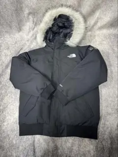 160ノースフェイス黒ブラックマクマードダウンボンバージャケットドライベント