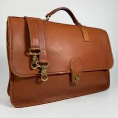 COACH オールドコーチ 2WAY ビジネスバッグ ショルダーバッグ レザー