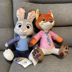 ズートピア2 ジュディ ニック ぬいぐるみ 1体セット フリュー - メルカリ
