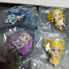 3種4個セット　プリキュアオールスターズ カプセルフィギュア vol.2