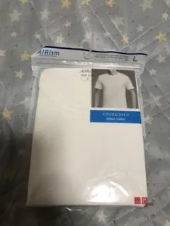 エアリズムコットン　クルーネックＴ(半袖)