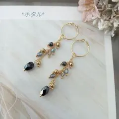 *ホタル　イヤーカフ　ハンドメイド*