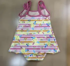 女の子用ワンピース水着と帽子セット