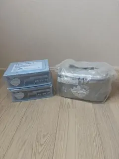 サンリオ当たりくじ シナモロール チェストバニティポーチ　3店セット