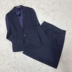 【美品】オリヒカ 11号・9号 ストライプスーツ ストレッチ