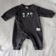 バースデイ futafutaロンパース 70 パンダ