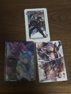 グランサイファーキッチン　グラサイキッチン　トランプ　カトル エッセル