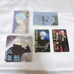 呪術廻戦 原画展 五条悟 箔押しクリアカード メモリアルコレクション コースター