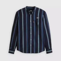 新品未使用品 LEVI’S x OASIS バンドカラーシャツ S