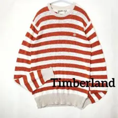 ティンバーランド ボーダー トップス 長袖 ニット セーター 春秋