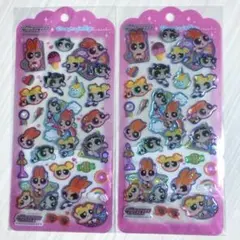 パワーパフガールズ　ドロップジェリーシール　パワパフ　シール　2枚セット