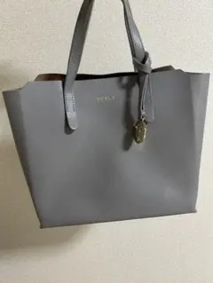 FURLA ハンドバッグ グレーのサムネイル