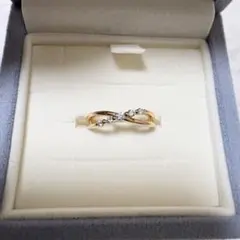 Canal 4℃ シルバー素材 ピンクゴールド ピンキーリング 1号