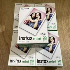 【5箱】FUJIFILM instax mini インスタントフィルム 20枚