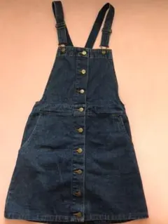 デニム ジャンパースカート サロペット ☆即発送可☆