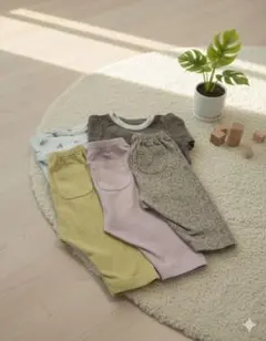 ベビー肌着ズボンセット 80サイズ まとめ売り