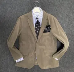 アーバンリサーチ テーラードジャケット コーデュロイ アンコン カーキ 38