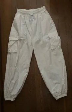 DS ホワイト カーゴパンツ