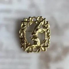 ウサギ ビンテージブローチ