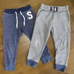 H&M スウェットパンツ 110cm 2点セット