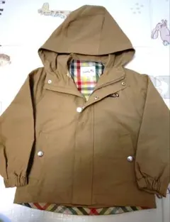 キッズ フード付きベージュジャケット　アーノルドパーマー　105センチ