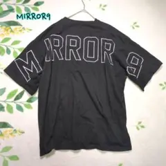 MIRROR9 ミラーナイン　アイコンTシャツ　背面　黒　ブラックのサムネイル
