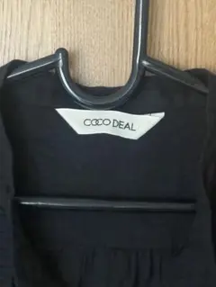 COCO DEAL ブラック ロングシャツ サイズ2のサムネイル
