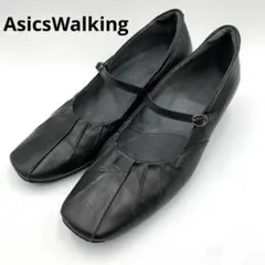 24.0cm⭐️ASICS アシックス　パンプス　ORTHOTIC ストラップ　黒のサムネイル