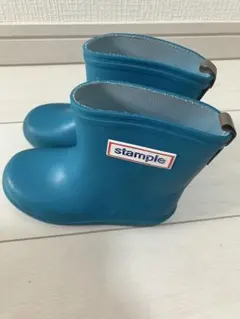 stample 長靴 レインブーツ ブルー　15cm