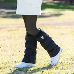 [未使用・タグ付き］中わたレッグウォーマー【三枝こころコラボ】ゴルフ着用おすすめ