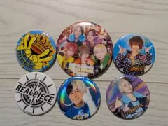 リアルピース 缶バッジ 6個セット