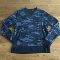 古着 スウェット used 00s sweat 迷彩 青迷彩