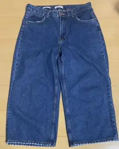 ★ベルシュカ/Bershkaガウチョワイドパンツ ジーンズ