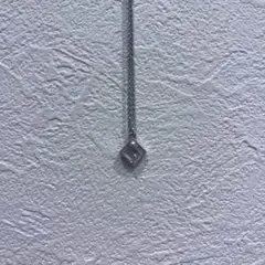 シルバー ダイヤモンド型 ネックレス