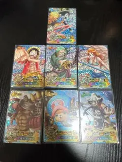 ワンピーベリーマッチアイシー　7枚セット　麦わらの一味