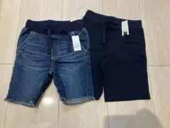 GAP キッズパンツ2着 4years 110cm デニム半ズボン ハーフパンツ