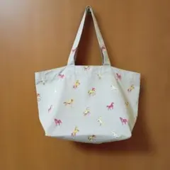 Daily russet 馬柄 トートバッグ