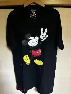 最安値美品送料無料Disney✖️Roen ミッキーマウス Tシャツ Lサイズ46