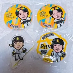 若鷹ガチャ 緒方理貢 缶バッジ アクスタセット