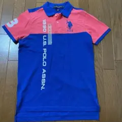 【新品】U.S.POLO ASSN. ポロシャツ S 刺繍ロゴ