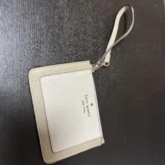 kate spade ケイトスペード　パスケース　ベージュ系
