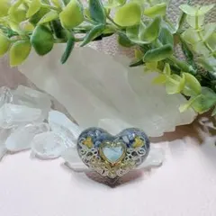 癒しのオルゴナイト❤️タンザナイト＋モリオン＋ラリマーのハート型♡