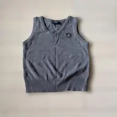 COMME CA ISM ニットベスト グレー 100cm