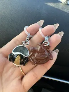 キャラクターアクリルキーホルダー2個セット