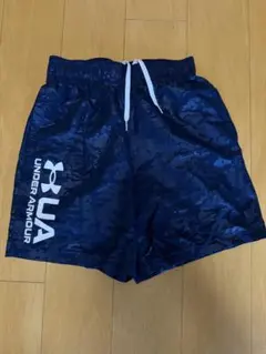 UNDER ARMOUR ネイビー迷彩ショートパンツ M