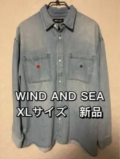 良好 ウィンダンシー×スタンレイ ペイントデニムジャケット 白 USA 