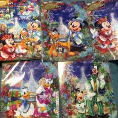 東京ディズニーシー 15周年 クリスマス クリアホルダーセット