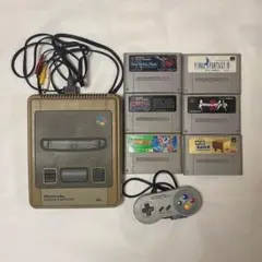 スーパーファミコン本体 ソフト11本 - メルカリ