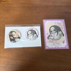 ゴールデンカムイ どうぶつフォーゼ 缶バッジ ブロマイド 海賊房太郎